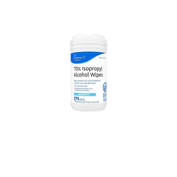 Pharma-C Company Antiseptic Wipes Canister 6/Ca