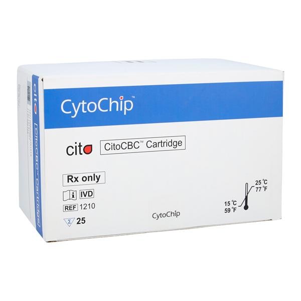 CitoCBC Test Cartridge 25/Bx