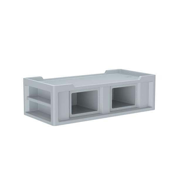 Cortech Platform Bed New Polyethylene Gray Ea