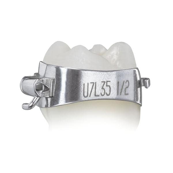 TruFit 2.0 MBT Prewelded Band & Buccal Tube Assembly .022" 39.5 LR6 w/ Clt 3/Pk