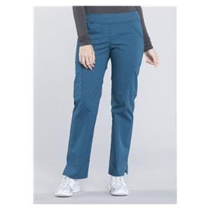 Cherokee Workwear Scrub Pant 6 Pockets Small Caribbean Blue Womens Ea