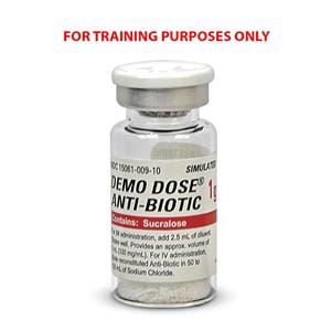 Demo Dose Anti-Biotic Powder Simulated Medication Ea