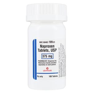 Naproxen Tablets 375mg Bottle 100/Bottle Each