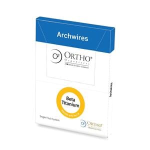 Archwire CNA Bta Nickel-Free Ti Pro Form Arch 0.017 in x 0.025 in 5/PK