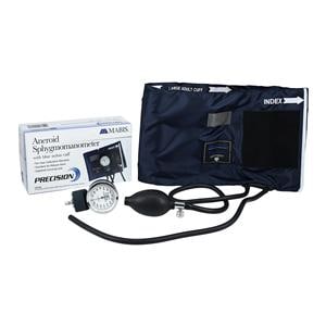 Precision Aneroid Sphygmomanometer Size 12 Nvy Bl LF Arm Dial Display Ea