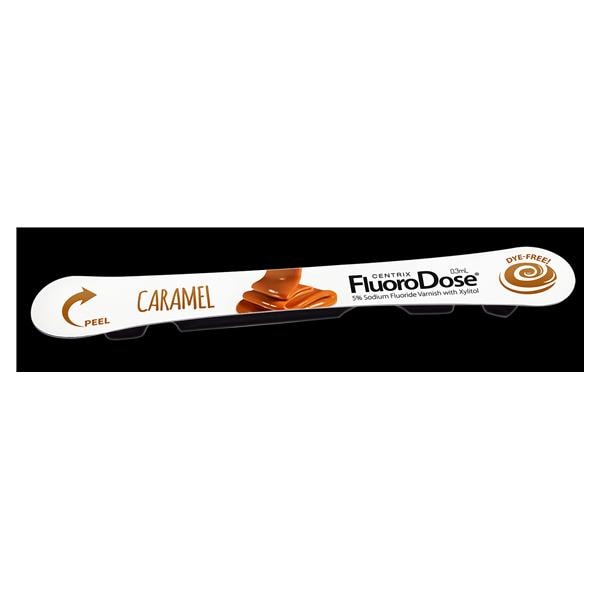 FluoroDose Varnish 5% Sodium Fluoride 0.3 mL Caramel 120/Pk