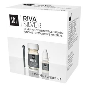Riva Silver Core Buildup Light Grey Complete Kit