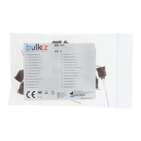 Bulk EZ Mixing Tips Brown 19 Gauge 25/Pk