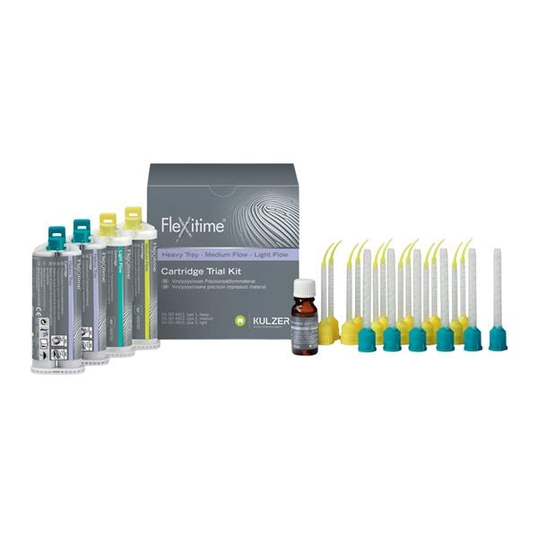Flexitime Impression Material Light / Medium Flow Trial Kit Ea