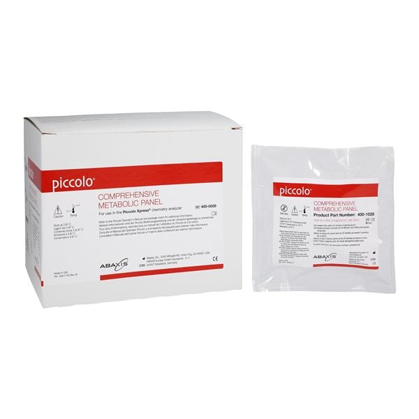 Piccolo Xpress Comprehensive Metabolic Panel Reagent Disc CLIA Waived 10/Bx