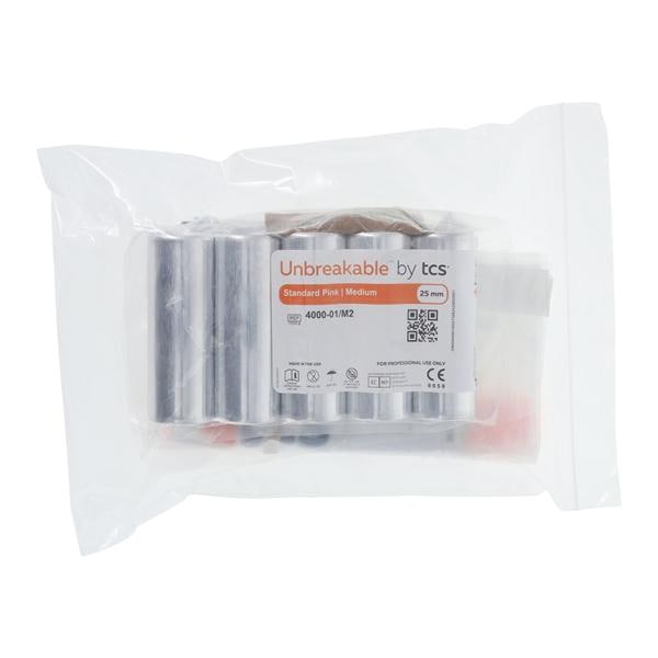 Unbreakable by TCS Nylon Thermoplastic Flexible Stndrd Pnk Med 25mm Crtrdg 5/Pk