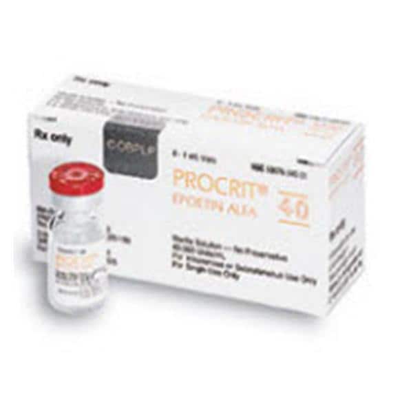 Procrit Injection 20000u/mL MDV 1mL 4/Package