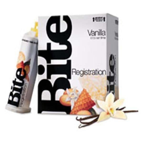 Vanilla Bite Rgd Bite Registration 48 mL Quick Set Unflavored Crtrdg Rfl 2/Pk