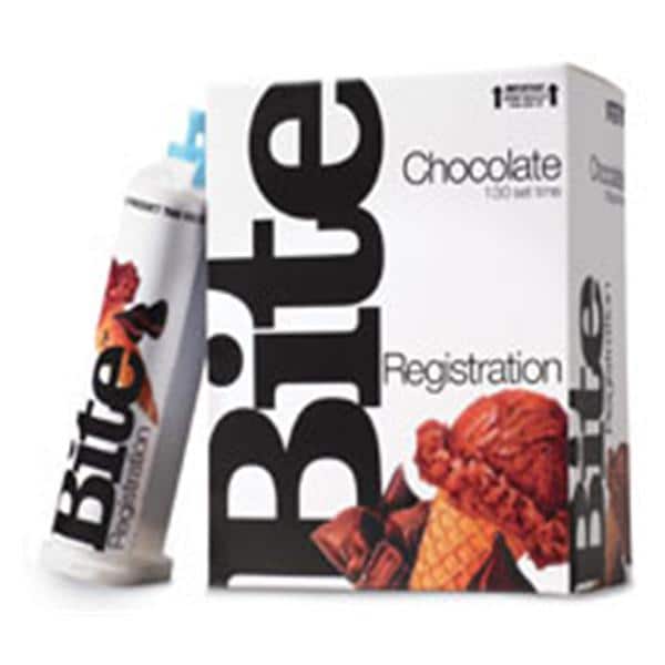 Chocolate Bite Rgd Bite Registration 48 mL Slow Set Unflavored Crtrdg Rfl 2/Pk