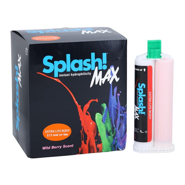 Splash! Max Impression Material Hlf Tm St 50 mL X Lt Bdy 8 Crtrdg Pkg 8/Pk
