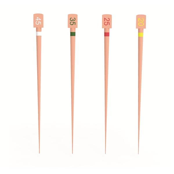 Genius Gutta Percha Points Size #20-45 Assorted 60/Pk