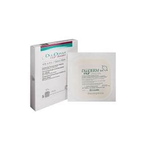 DuoDerm CGF Hydrocolloid Dressing 4x4" Sterile Square Adhs Adherent Flsh Abs LF