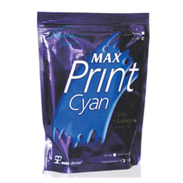 Max Print Dust Free Alginate 1 Lb Pouch Package Regular Set Regular Body Ea