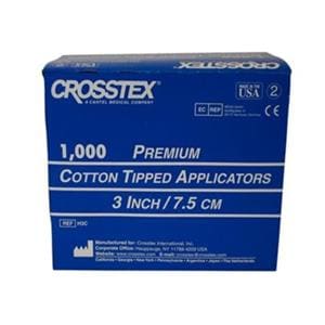 Applicator 3 in Wood Handle Non Sterile 10000/Ca