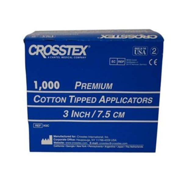 Applicator 3 in Wood Handle Non Sterile 10000/Ca