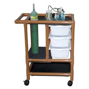 Emergency Crash Cart 31-1/2x20x34-1/2" (3) Drawer