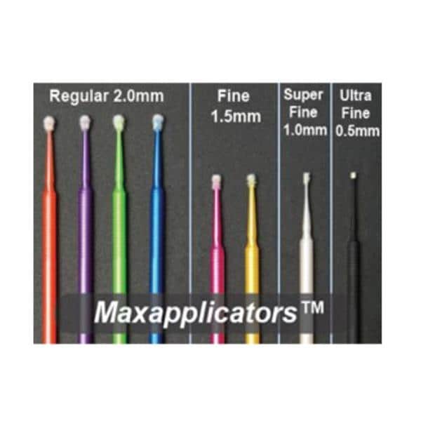 MaxMicro Micro Applicator Super Fine White 100/Bx