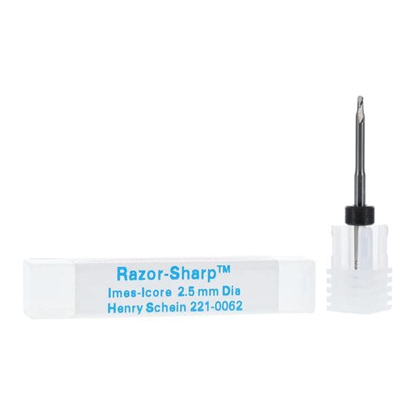 RazorSharp Tungsten Carbide Milling Bur 2.5mm 2BN Ea