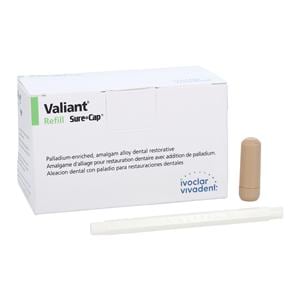 Valiant SureCap Amalgam Capsules Double Spill Regular Set 50/Bx
