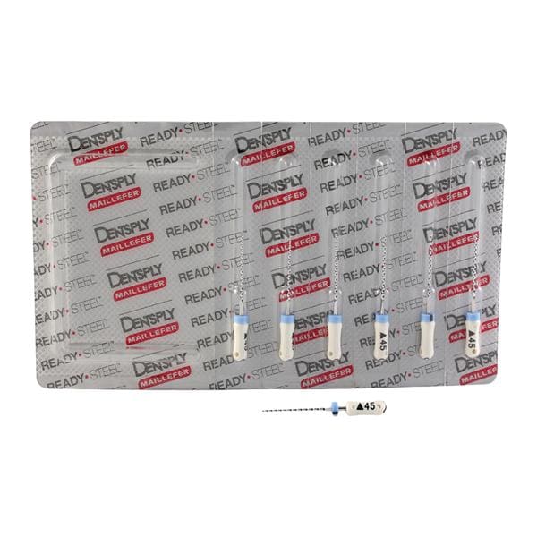 Ready Steel K-Reamer 21 mm Size 45 Stainless Steel 6/Pk