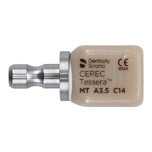 CEREC Tessera MT Milling Blocks Medium Translucency C14 A3.5 For CEREC 4/Bx