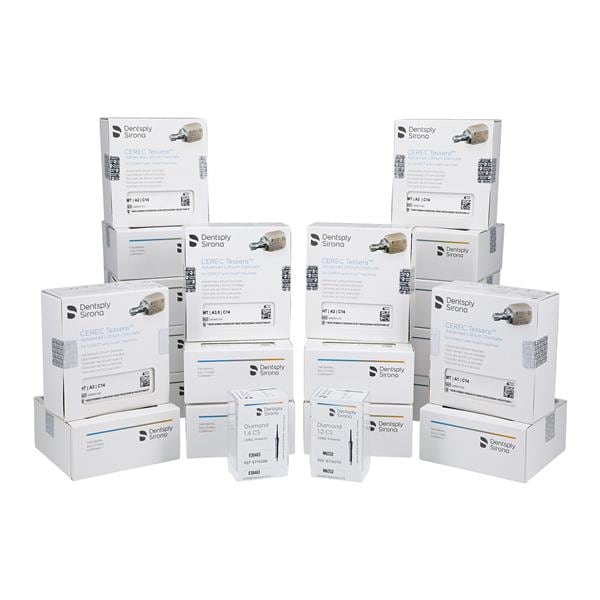 CEREC Tessera Milling Blocks High Translucency C14 A1 For CEREC Primemill Ea