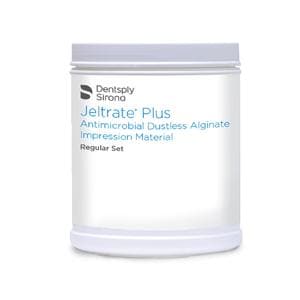 Jeltrate Plus Dust Free Alginate 1 Lb Canister Fast Set Non-Slumping 1Lb/Ea