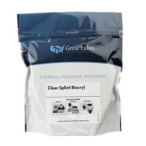 Splint Mouthguard Material Clear .040" 25/Bx