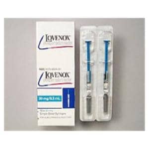Lovenox Injection 30mg Prefilled Syringe 0.3mL 10/Package