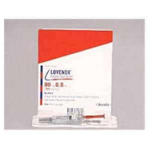 Lovenox Injection 80mg Prefilled Syringe 0.8mL 10/Package