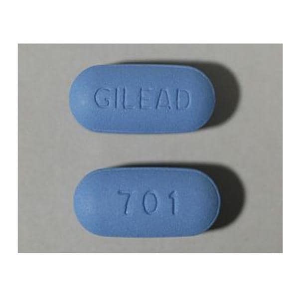 Truvada Tablets 200mg/300mg Bottle 30/Bottle Each