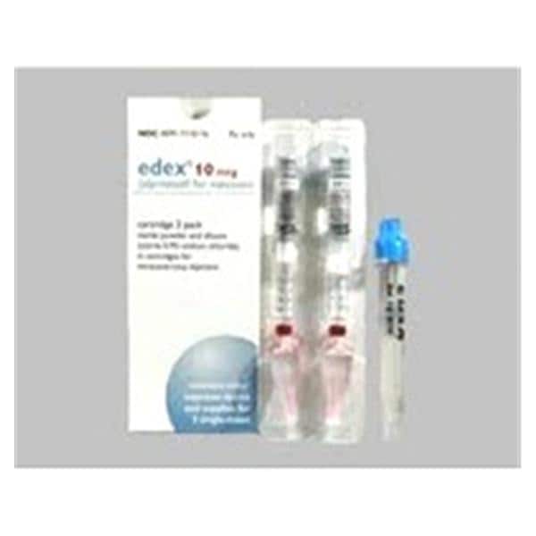 Edex Injection 10mcg Powder Cartridge 2/Package