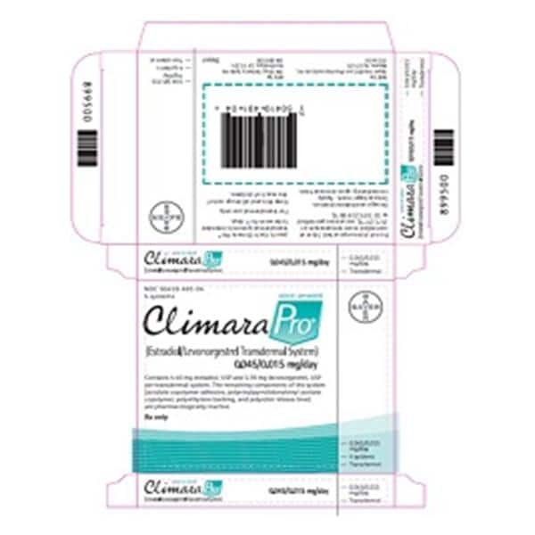 Climara Pro Transdermal System 0.045mg/0.015mg Delivery System 4/Package