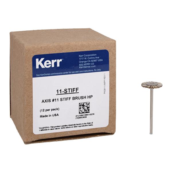 Brush Polishing #11 Stiff Wheel Natural Bristles 12/Pk