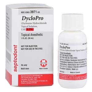 DycloPro Topical Anesthetic Liquid Non-Flavored 1 oz Jar Ea