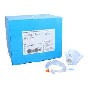 Dual Hood For Providing Oxygen/Sampling CO2 Disposable 20/Bx