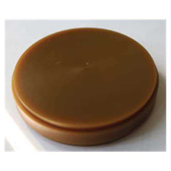 Wax Disc Brown 98.5x18mm Ea