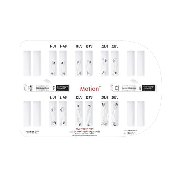 Carrier Motion 3D Storage Tray Silver Ea