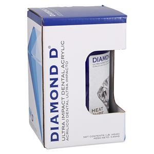 Diamond D Denture Resin Heat Cure Original 1Lb/Ea