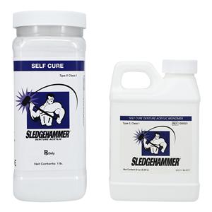 Sledgehammer Denture Resin Self Cure Clear 1Lb/Pk
