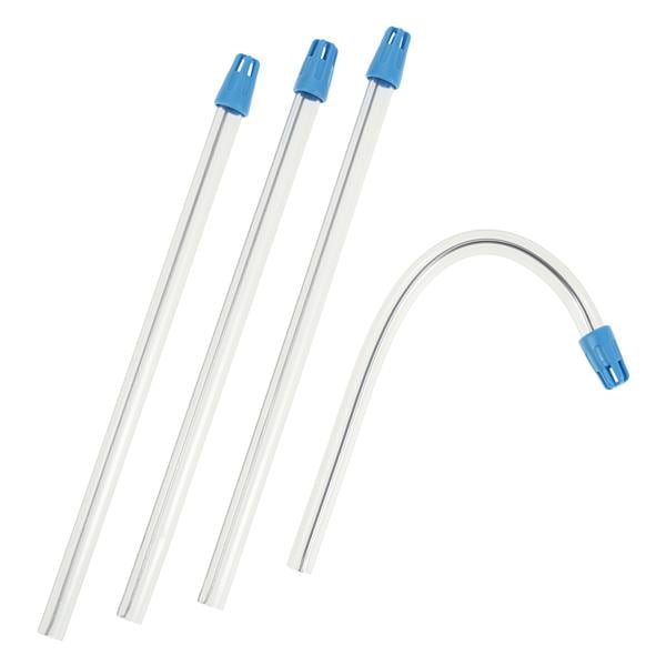 SafeBasics Saliva Ejectors Clear / Blue Tip 105/Bg