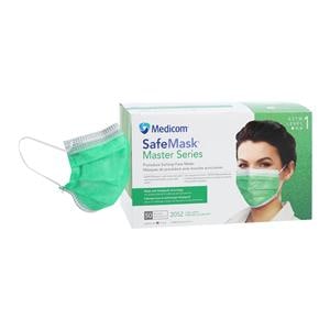 SafeMask Master Series Procedure Mask ASTM Level 1 Lush Lawn Adult 50/Bx, 10 BX/CA