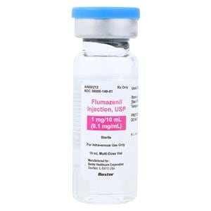 Flumazenil Injection 0.1mg/mL MDV 10mL Each