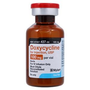 Doxycycline Injection 100mg/vl Powder SDV Each