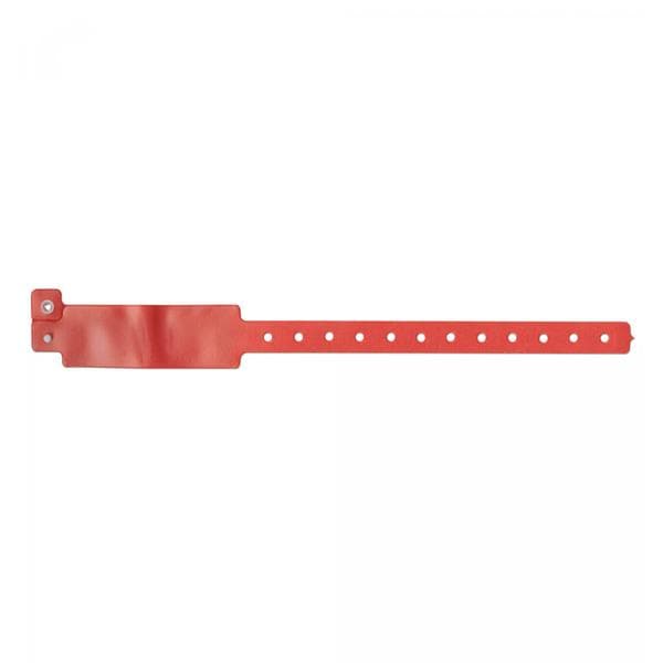 Veri-Color Insert Wristband Vinyl Red Adult / Pediatric 250/Bx
